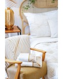Ręcznik bawełna 70x140 Blanca 3 biały