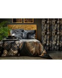 Ręcznik bawełna 70x140 Peonia 1 czarny