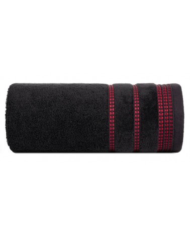 Ręcznik bwełna 30x50 Amanda czarny