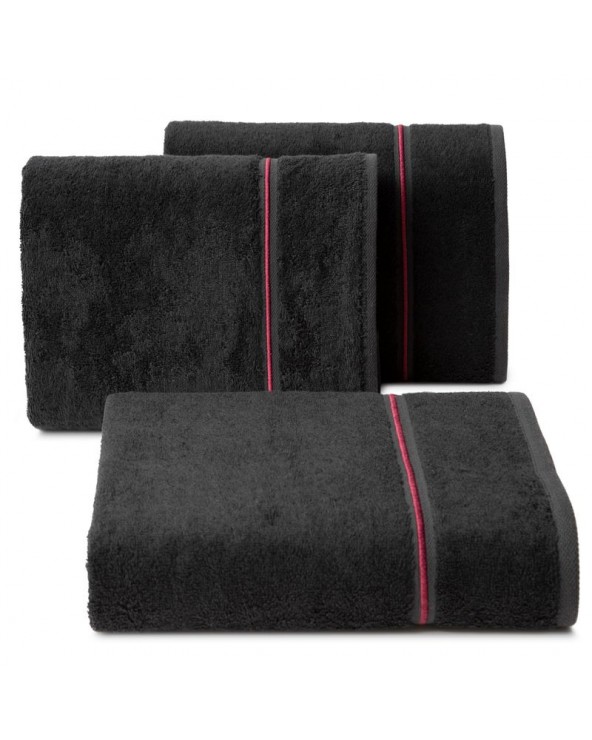 Ręcznik bambus 70x140 Bambo czarny