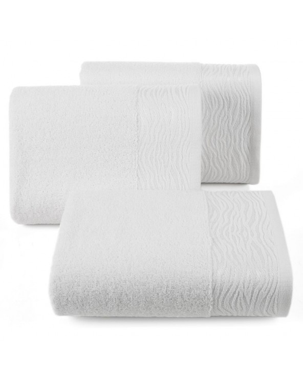 Ręcznik bawełna 70x140 Dafne biały Eurofirany Ręcznik bawełna 70x140 Dafne biały