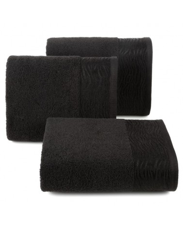 Ręcznik bawełna 50x90 Dafne czarny