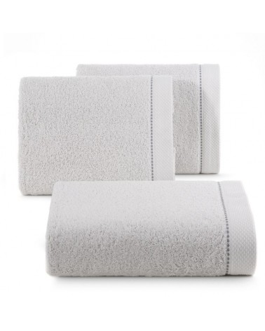 Ręcznik bawełna 100x150 Daisy srebrny