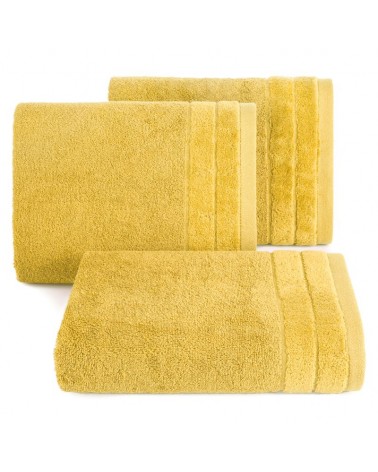 Ręcznik bawełna 70x140 Damla musztardowy