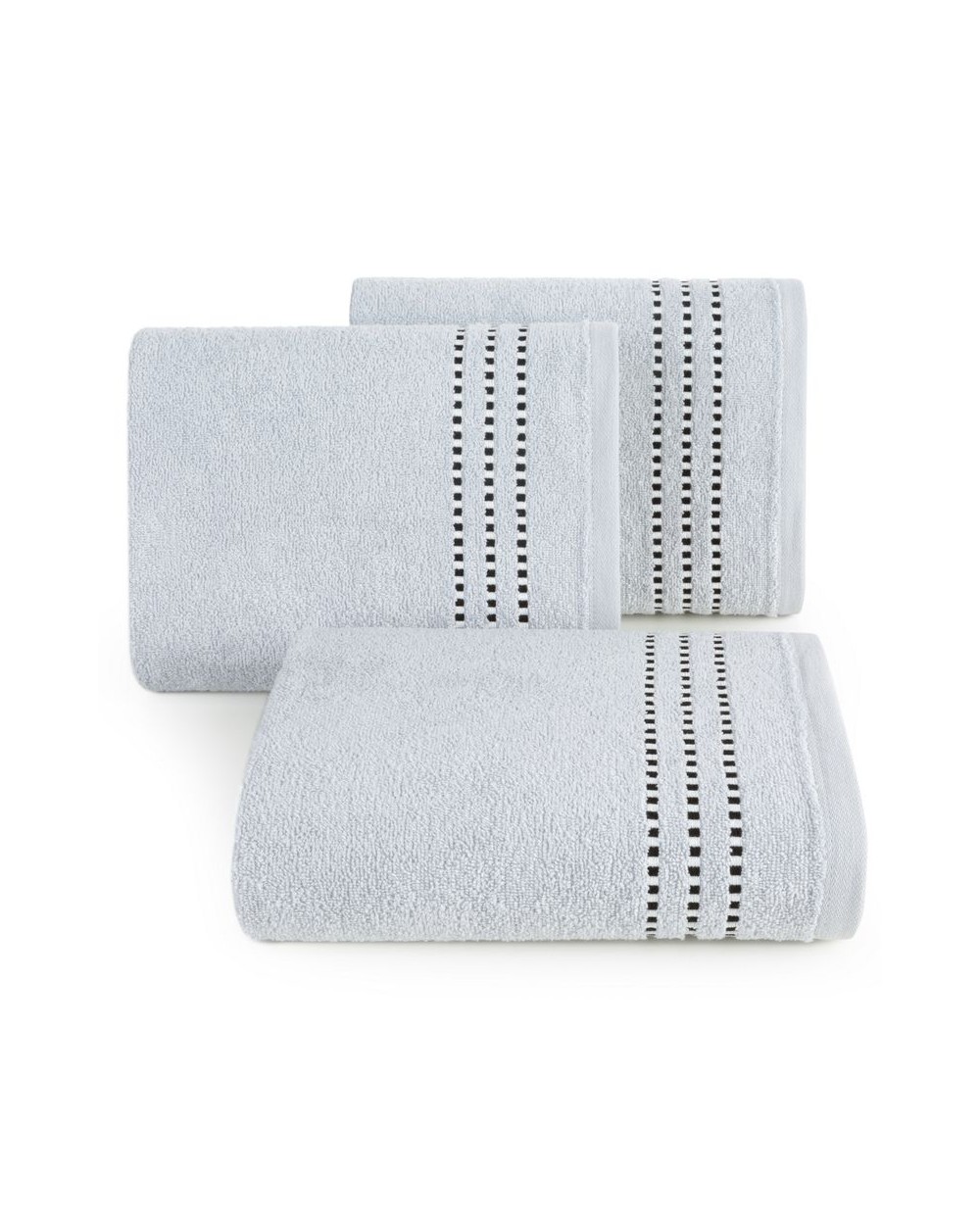 Ręcznik bawełna 30x50 Fiore srebrny