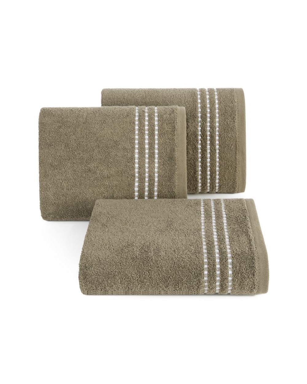 Ręcznik bawełna 50x90 Fiore jasnobrązowy