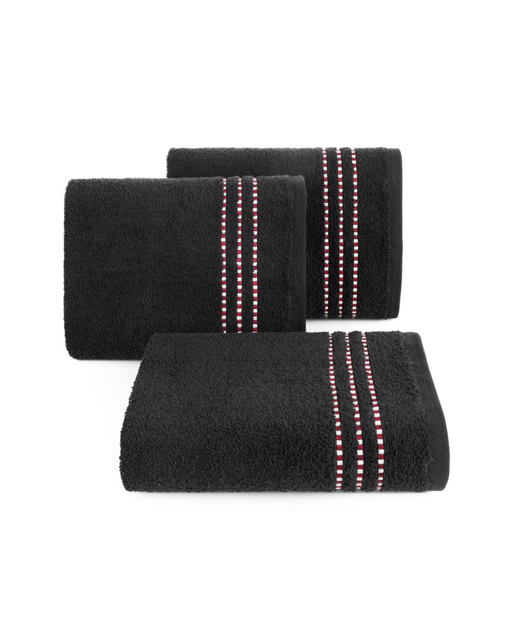 Ręcznik bawełna 30x50 Fiore czarny