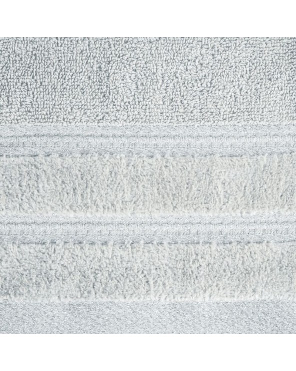 Ręcznik bawełna 70x140 Glory 1 srebrny Eurofirany Ręcznik bawełna 70x140 Glory 1 srebrny