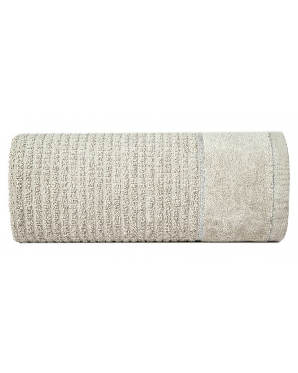 Ręcznik bawełna 70x140 Glory 2 beżowy Eurofirany Ręcznik bawełna 70x140 Glory 2 beżowy