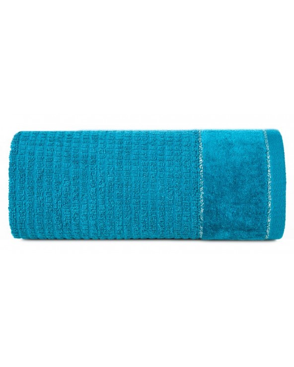 Ręcznik bawełna 70x140 Glory 2 ciemnoturkusowy