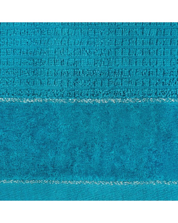 Ręcznik bawełna 70x140 Glory 2 ciemnoturkusowy
