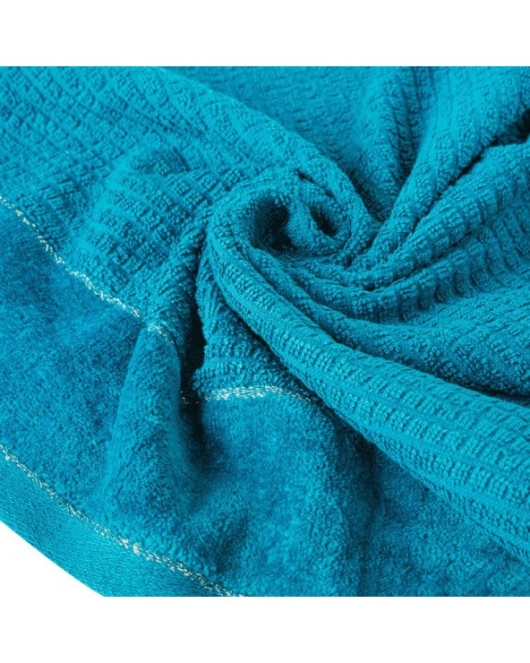 Ręcznik bawełna 70x140 Glory 2 ciemnoturkusowy