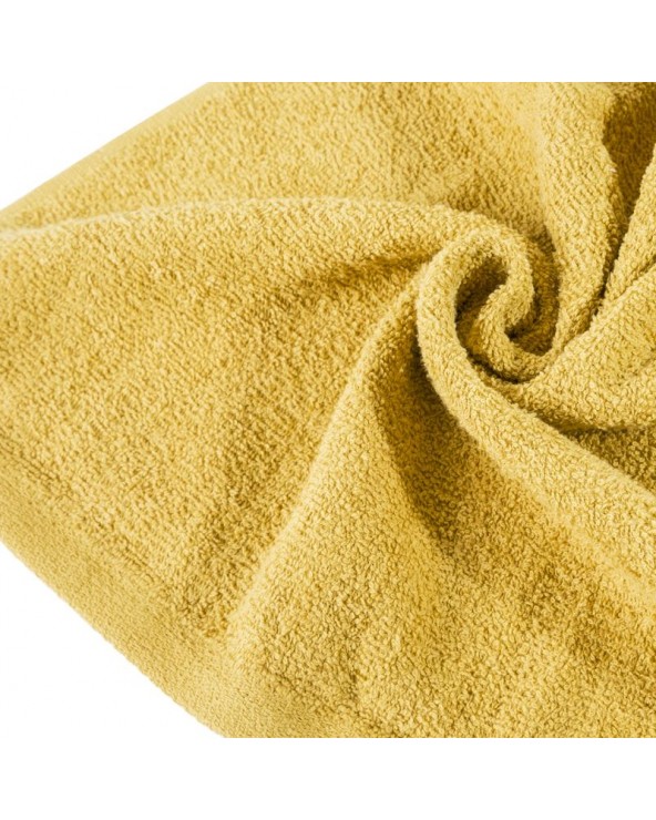 Ręcznik bawełna 30x50 Gładki 1 musztardowy