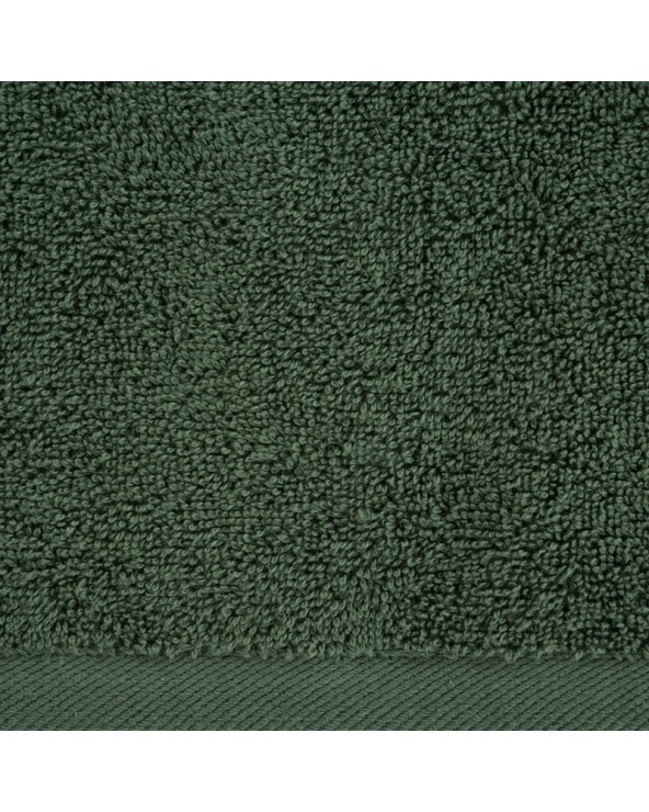 Ręcznik bawełna 50x90 Gładki 2 ciemnozielony