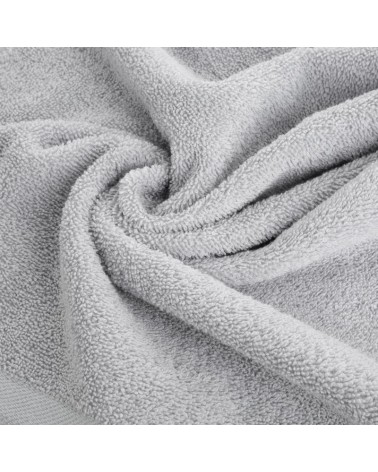Ręcznik bawełna 50x90 Gładki 2 srebrny