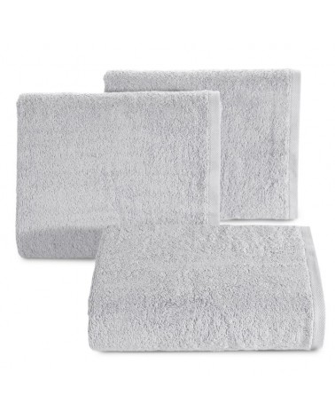 Ręcznik bawełna 50x90 Gładki 2 srebrny