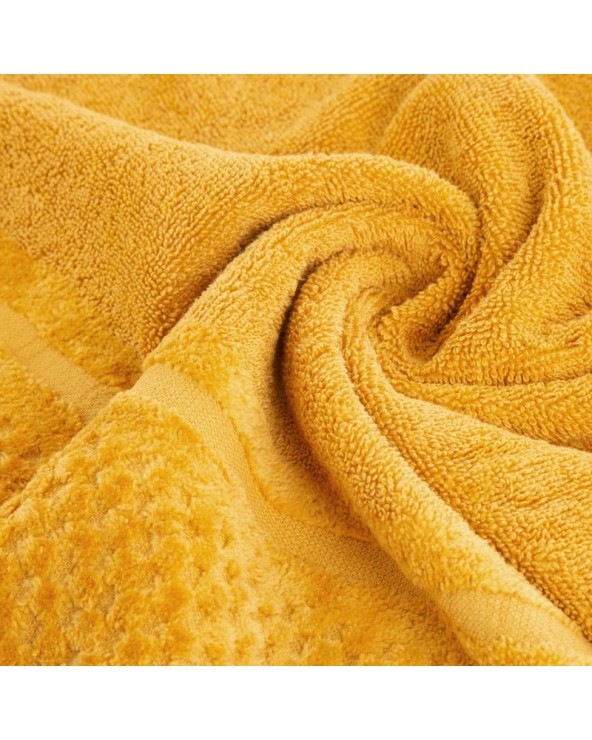 Ręcznik bawełna 30x50 Ibiza musztardowy