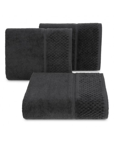 Ręcznik bawełna 30x50 Ibiza czarny