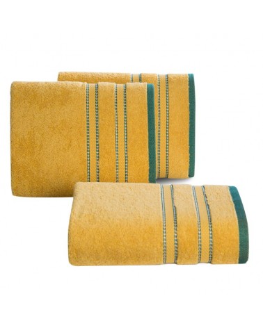 Ręcznik bawełna 100x150 Kristi musztardowy