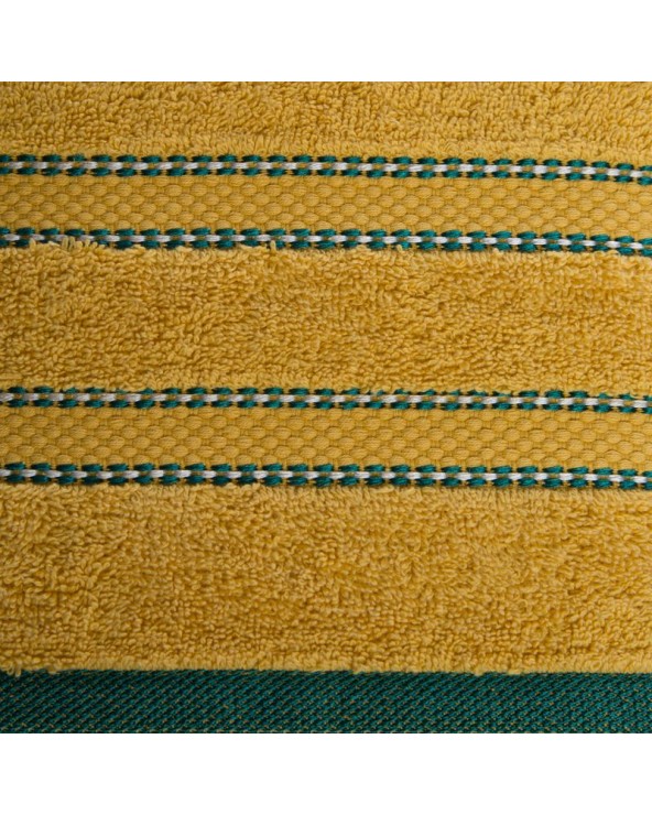 Ręcznik bawełna 100x150 Kristi musztardowy