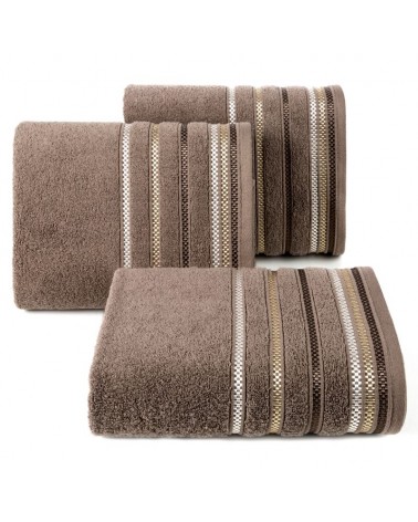 Ręcznik bawełna 30x50 Livia 3 jasnobrązowy