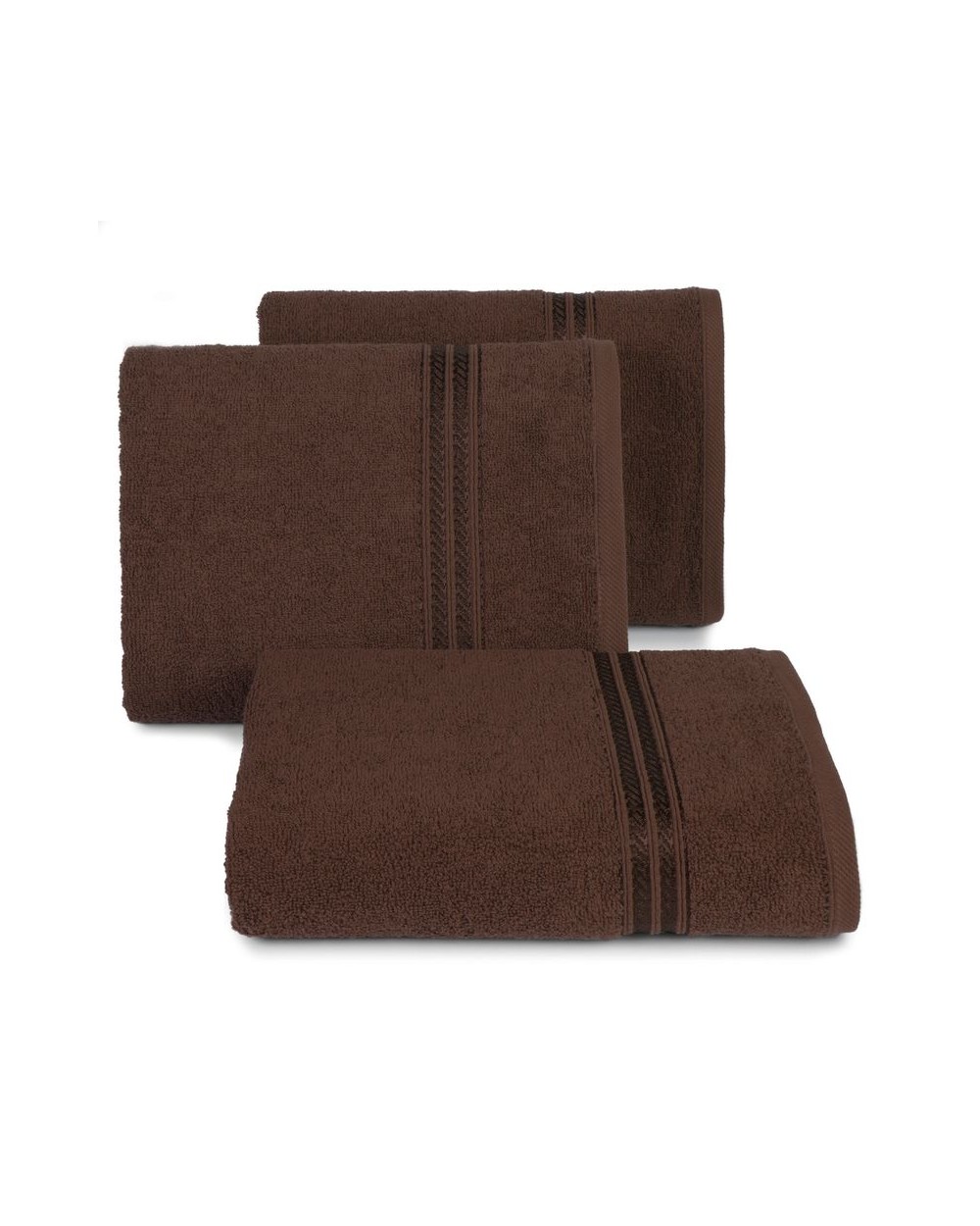 Ręcznik bawełna 30x50 Lori brązowy