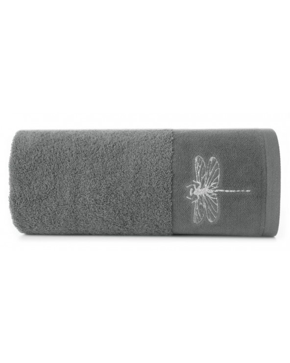 Ręcznik bawełna 70x140 Lori 1 stalowy Eurofirany Ręcznik bawełna 70x140 Lori 1 stalowy