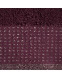 Ręcznik bawełna 30x50 Luna bordowy