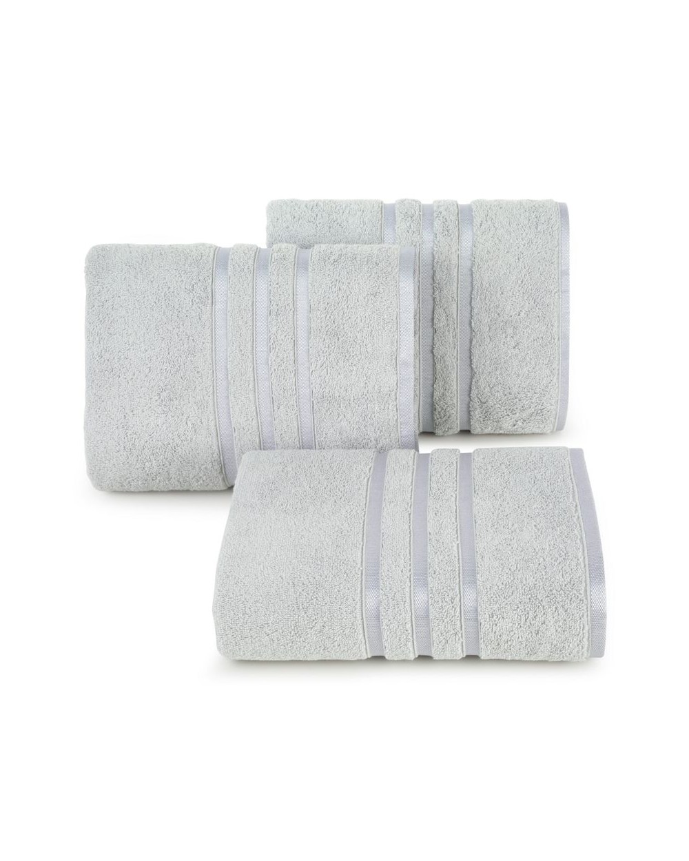 Ręcznik bawełna 30x50 Madi srebrny