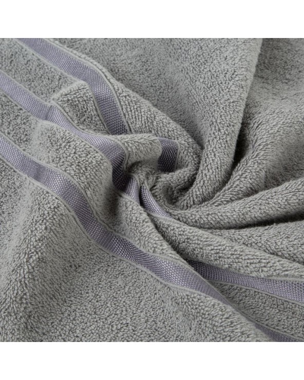 Ręcznik bawełna 30x50 Madi stalowy