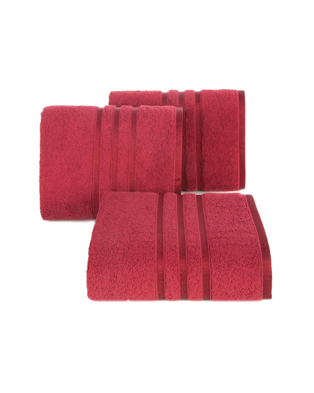 Ręcznik bawełna 30x50 Madi czerwony