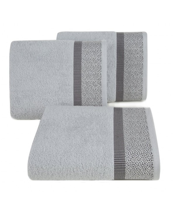 Ręcznik bawełna 70x140 Marit srebrny Eurofirany Ręcznik bawełna 70x140 Marit srebrny