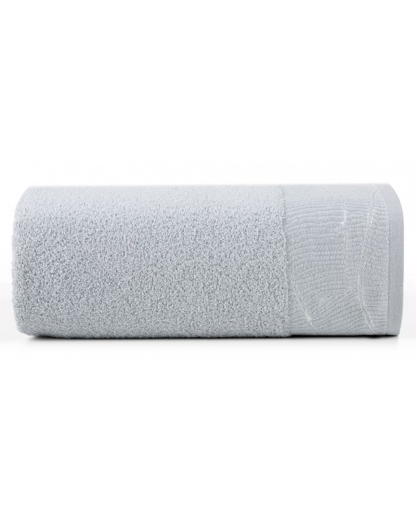 Ręcznik bawełna 70x140 Metalic srebrny