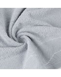 Ręcznik bawełna 70x140 Metalic srebrny