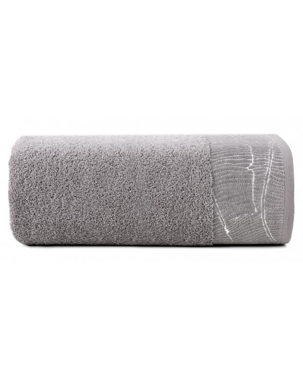 Ręcznik bawełna 70x140 Metalic stalowy