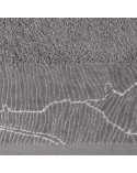Ręcznik bawełna 70x140 Metalic stalowy