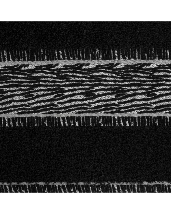 Ręcznik bawełna 70x140 Nikola czarny