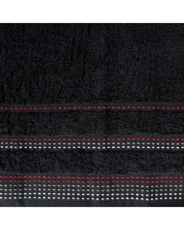 Ręcznik bawełna 30x50 Pola czarny
