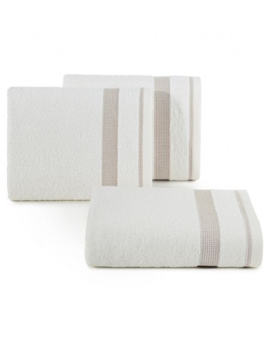Ręcznik bawełna 70x140 Rodos kremowy