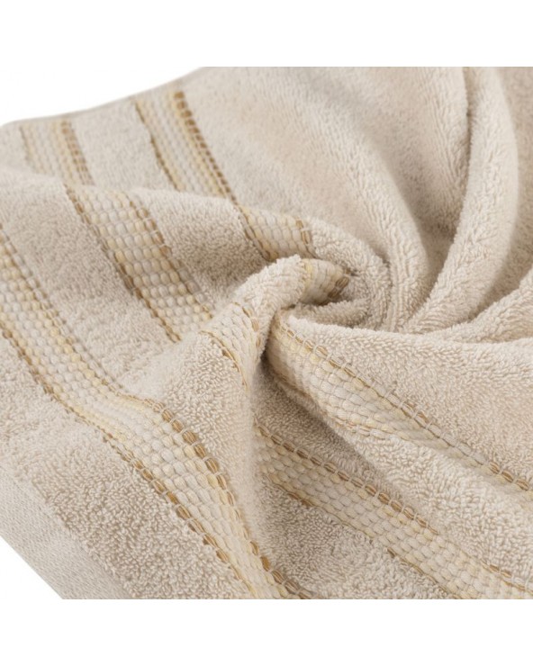 Ręcznik bawełna 70x140 Selena beżowy Eurofirany Ręcznik bawełna 70x140 Selena beżowy