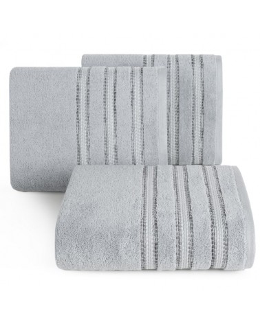 Ręcznik bawełna 70x140 Selena srebrny