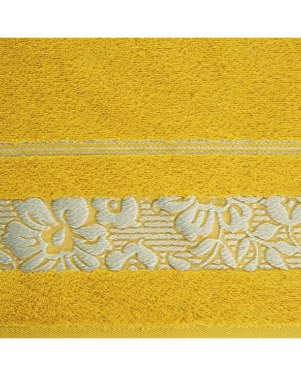 Ręcznik bawełna 50x90 Sylwia musztardowy