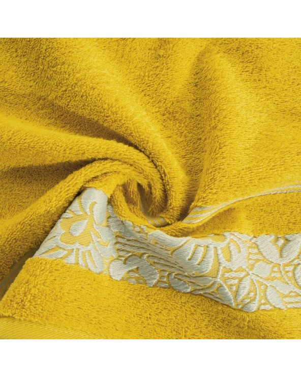 Ręcznik bawełna 70x140 Sylwia musztardowy Eurofirany Ręcznik bawełna 70x140 Sylwia musztardowy