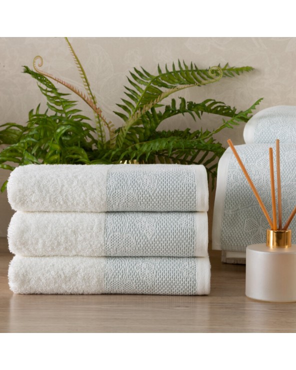 Ręcznik bawełna 70x140 Tulia biały