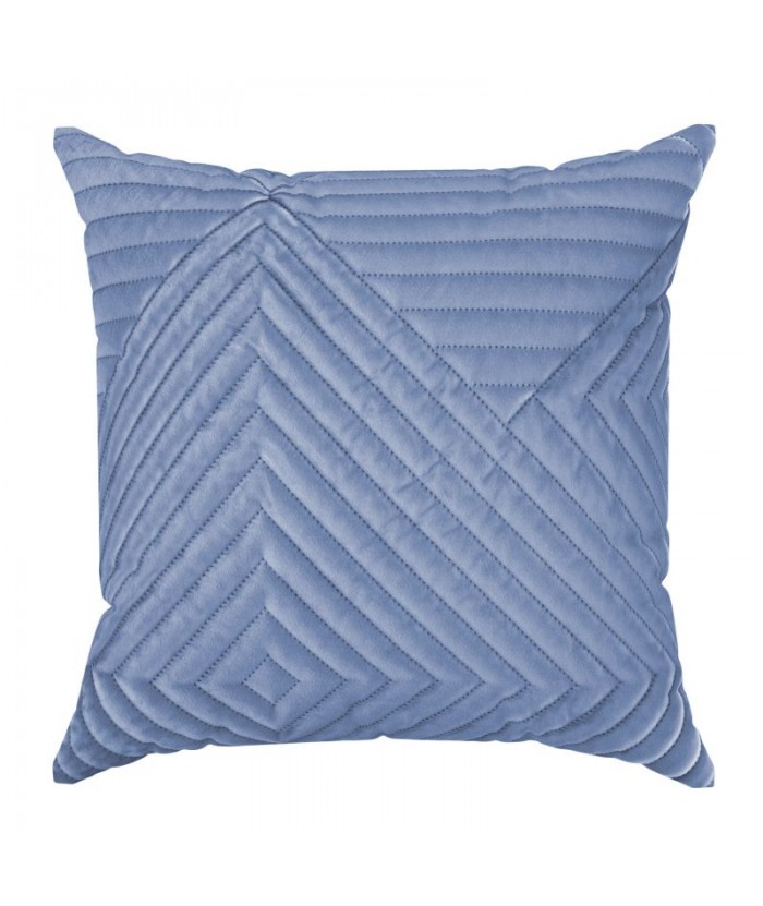 Poszewka velvet Sofia II 45x45 niebieska