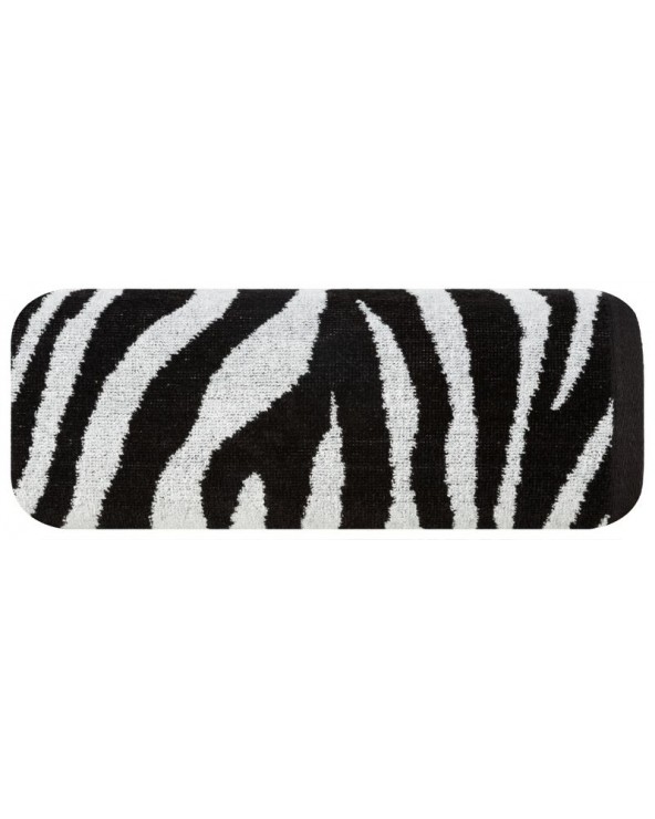 Ręcznik bawełna 70x140 Zebra czarny/biały Eurofirany Ręcznik bawełna 70x140 Zebra czarny/biały