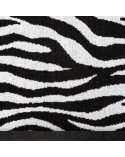 Ręcznik bawełna 70x140 Zebra czarny/biały