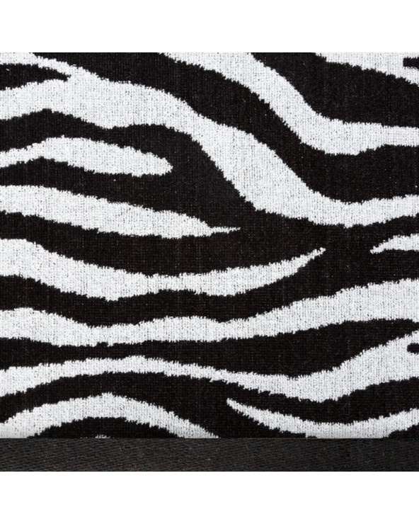 Ręcznik bawełna 70x140 Zebra czarny/biały Eurofirany Ręcznik bawełna 70x140 Zebra czarny/biały