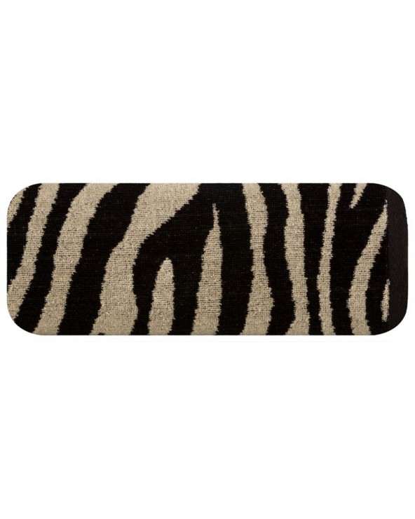 Ręcznik bawełna 70x140 Zebra czarny/beżowy Eurofirany Ręcznik bawełna 70x140 Zebra czarny/beżowy