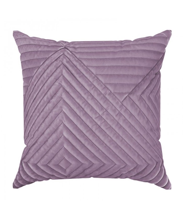 Poszewka velvet Sofia II 45x45 wrzosowa